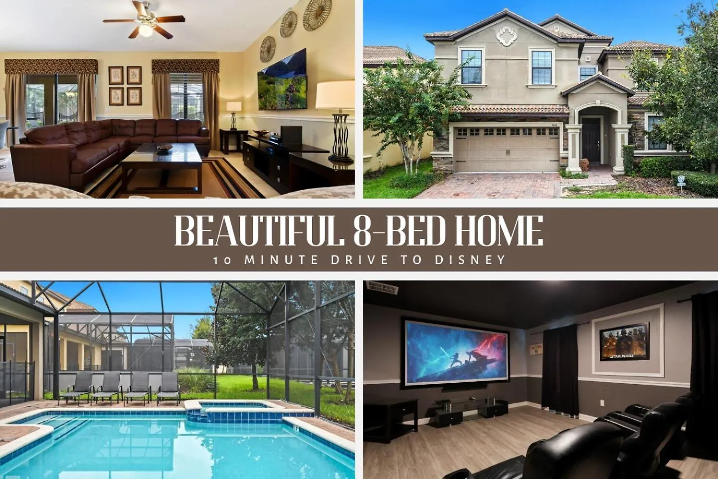 Holiday home Spacious Getaway With Pool, Near Orlando Parks Davenport